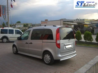 Кенгурятник задній (нерж.) для Mercedes Vaneo W414