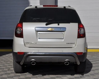 Задня дуга AK007 (нерж.) для Chevrolet Captiva 2006-2019 рр