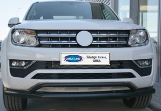 Передній вус подвійний Vegas 2016-2021 (чорний) для Volkswagen Amarok рр