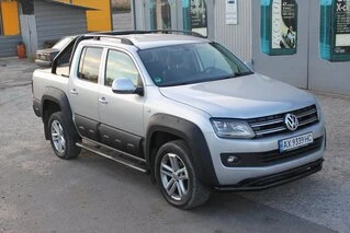 Молдинг на двері OmsaLine (6 шт, ABS) для Volkswagen Amarok 2010-2022 рр