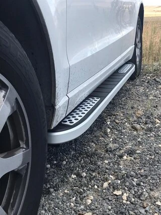 Бокові пороги Tayga V2 (2 шт., алюміній) Довга база для Citroen Berlingo/Multispace 2019- рр