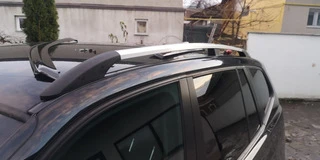 Рейлінги Хром Пластикова ніжка для Dacia Dokker 2013-2022 рр