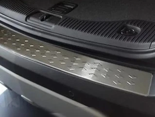 Накладка на задній бампер Libao (нерж) для Opel Mokka 2012-2021 рр