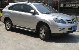 Бокові пороги OEM V2 (2 шт, алюміній) для BYD S6