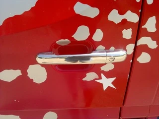 Накладки на ручки (нержавіюча сталь) 3 штуки. OmsaLine - Італійська нержавійка для Mercedes Vito W638 1996-2003 рр