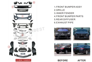 Комплект обвісів S65 AMG для Mercedes S-class C217 Coupe