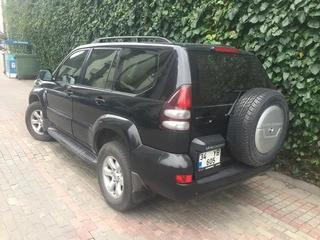 Рейлінги Skyport Black (2 шт) для Toyota Land Cruiser Prado 120