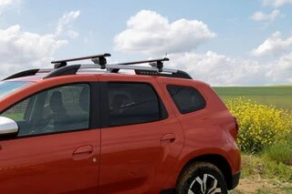 Перемички на звичайні рейлінги під ключ Wizard V1 (2 шт) 150см, чорні