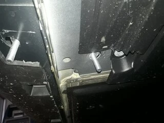 Бокові пороги Allmond Grey (2 шт, алюм.) З чорним листям на дверях для Ford Kuga/Escape 2013-2019 рр