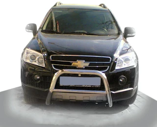 Передня дуга WT005 (нерж.) для Chevrolet Captiva 2006-2019 рр