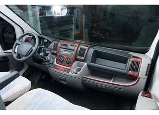 Накладки на панель (2006-2014) Дерево для Peugeot Boxer рр