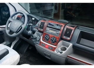 Накладки на панель (2006-2014) Дерево для Peugeot Boxer рр
