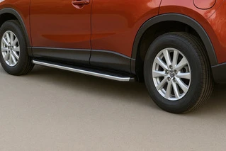 Бокові пороги оригінал V1 (2 шт) для Mazda CX-5 2012-2017рр