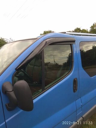 Вітровики (2 шт., Sunplex Sport) для Opel Vivaro 2001-2015 рр