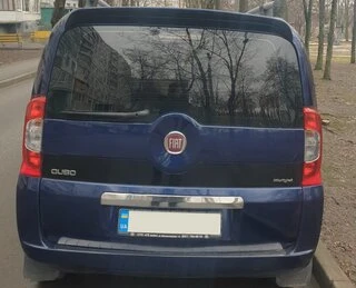 Спойлер Anatomic ляда (під фарбування) для Fiat Fiorino/Qubo