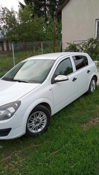 Зовнішня окантовка стекол (нерж) Sedan, Carmos - Турецька сталь для Opel Astra H 2004-2013 рр
