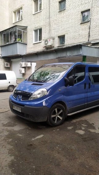 Дефлектор капота коротка (EuroCap) для Opel Vivaro 2001-2015 рр