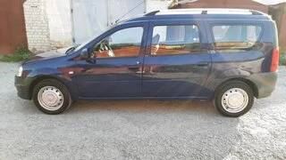 Рейлінги Хром Чавунні ніжки для Renault Logan MCV 2005-2013 рр