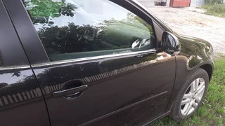 Зовнішня окантовка скла (4 шт, нерж) OmsaLine - Італійська нержавійка для Volkswagen Golf 5