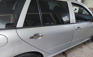 Накладки на ручки (4 шт, нерж) OmsaLine - Італійська нержавійка для Skoda Fabia 2000-2007 рр