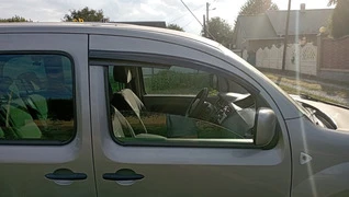 Вітровики (2 шт., Sunplex Sport) для Renault Kangoo 2008-2020 рр