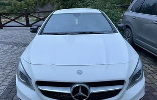 Накладки на дзеркала AMG-Look (2 шт) для Mercedes CLA C117 2013-2019 рр