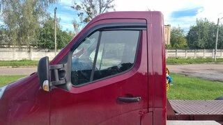 Вітровики (2 шт., Sunplex Sport) для Opel Movano 2010-2021 рр