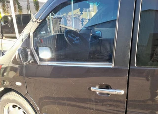 Окантовка скла (2 шт, нерж) для Mercedes Vito W638 1996-2003 рр