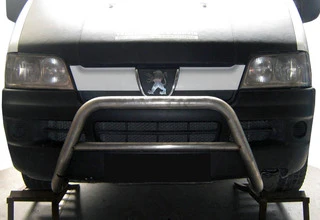 Передня дуга WT005 (нерж.) для Fiat Ducato 1995-2006 рр