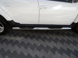 Бічні труби BB002 (2 шт., нерж.) для Dacia Duster 2018-2024 рр