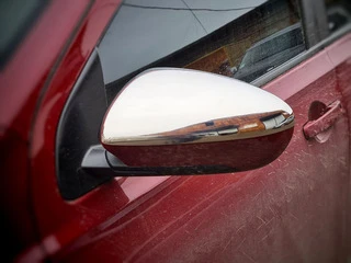 Накладки на дзеркала (2 шт., нерж) Carmos - Турецька сталь для Nissan Qashqai 2010-2014рр