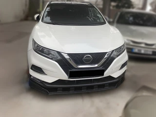 Передня лип накладка 2017-2021 (ABS) для Nissan Qashqai рр