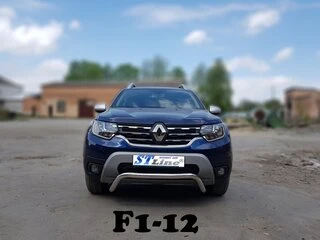 Кенгурятник WT007 (нерж.) для Dacia Duster 2018-2024 рр