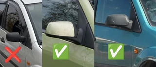 Накладки на дзеркала (2 шт) полірована нержавіюча сталь для Ford Focus II 2005-2008 рр