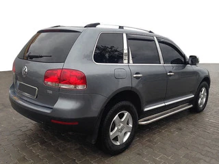 Рейлінги Хром (Пласт. Ніжки) Пластикова ніжка для Volkswagen Touareg 2002-2010 рр