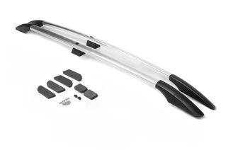 Рейлінги ХРОМ Довга база, чавунні ніжки для Citroen Jumpy 1996-2007 рр
