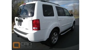 Бокові пороги Fullmond (2 шт., Алюм.) для Honda Pilot 2008-2015 рр