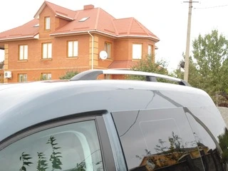 Рейлінги ХРОМ Пластикові ніжки для Peugeot Bipper