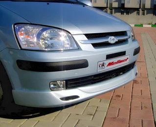 Передня нижня накладка (під фарбування) для Hyundai Getz