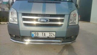 Передній вус ST014 (2006-2014, нерж.) для Ford Transit рр