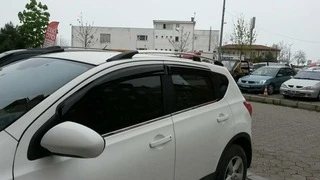 Рейлінги Хром Пластикові ніжки для Nissan Qashqai 2010-2014рр