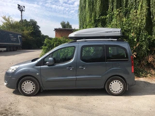 Перемички на рейлінги під ключ WingBar V1 (2 шт) до 140 см, Сірий для Peugeot Partner Tepee 2008-2018 рр