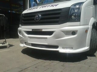 Передній бампер 2012-2025 (LED, під фарбування) для Volkswagen Crafter рр