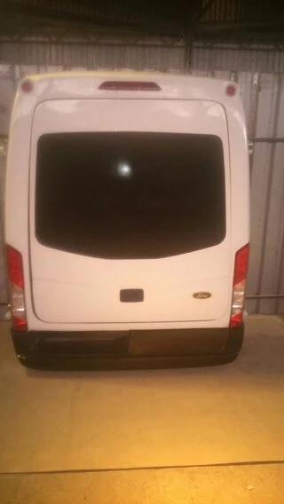 Навісний багажник (під фарбування) для Ford Transit 2014- рр