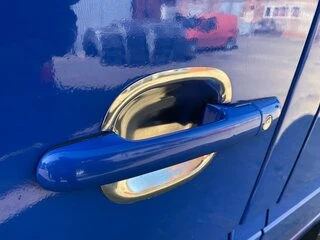 Накладки під ручки (4 шт, нерж) для Volkswagen LT 1995-2006 рр