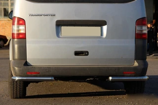 Задні куточки AK003 (2 шт., нерж) для Volkswagen T5 Multivan 2003-2010 рр