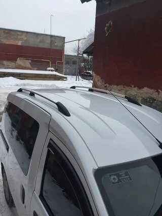 Рейлінги Хром Пластикова ніжка для Renault Dokker 2013-2022 рр