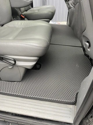 Килимки (3 ряди, EVA, чорні) для Chrysler Voyager 2001-2007 рр