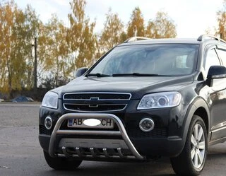 Передня дуга WT003 (нерж.) для Chevrolet Captiva 2006-2019 рр