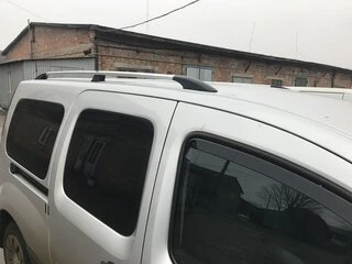 Рейлінги хром Стандартна база, Пластикові ніжки для Mercedes Citan 2013-2021 рр